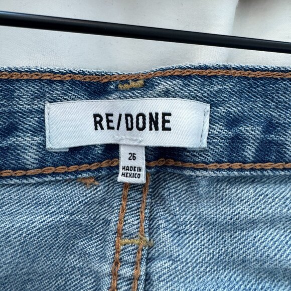 RE/DONE 70sβ Wide-Leg Jeans β Size 26 β Excellent Condition - Picture 13 of 14